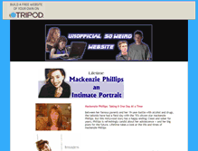 Tablet Screenshot of mackenziephillips.tripod.com