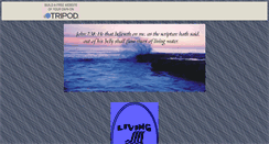 Desktop Screenshot of livingwaterschurch.tripod.com