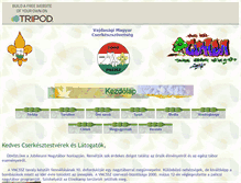 Tablet Screenshot of nagytabor.tripod.com