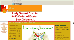 Desktop Screenshot of ladysavantchapter.tripod.com