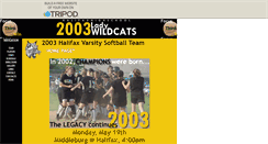 Desktop Screenshot of halifaxsoftball.tripod.com