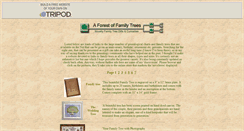 Desktop Screenshot of family-trees.tripod.com