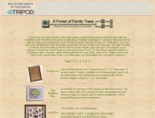 Tablet Screenshot of family-trees.tripod.com