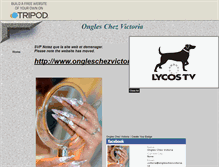 Tablet Screenshot of ongles-chez-victoria.tripod.com