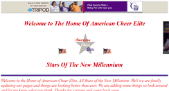Desktop Screenshot of americancheerelite.tripod.com