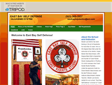 Tablet Screenshot of eastbayselfdefense.tripod.com
