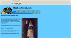 Desktop Screenshot of hooben.tripod.com