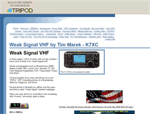 Tablet Screenshot of k7xc.tripod.com