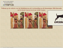 Tablet Screenshot of middeleeuwen.tripod.com