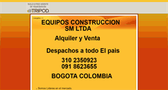 Desktop Screenshot of equipossmcolombia.tripod.com