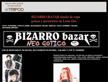 Tablet Screenshot of bizarrobazar.tripod.com