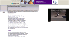 Desktop Screenshot of allpoetry-book-project-one.tripod.com
