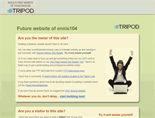 Tablet Screenshot of ennis104.tripod.com