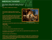 Tablet Screenshot of american-thunder.tripod.com