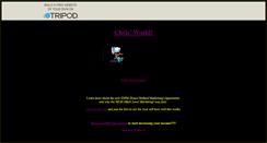 Desktop Screenshot of chrisnichols.tripod.com