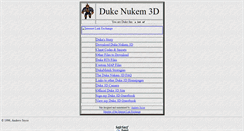 Desktop Screenshot of duke3d.tripod.com