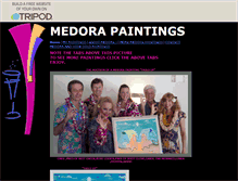 Tablet Screenshot of medorapaintings.tripod.com