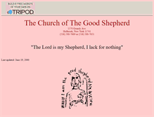 Tablet Screenshot of good.shepherd.tripod.com