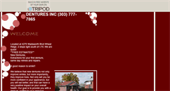 Desktop Screenshot of denturesinc.tripod.com