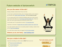 Tablet Screenshot of darianowitch.tripod.com