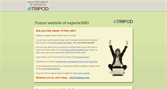 Desktop Screenshot of experts2003.tripod.com