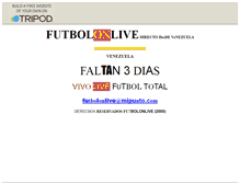 Tablet Screenshot of futbolonlive.ve.tripod.com