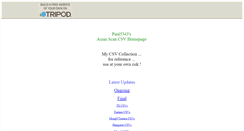 Desktop Screenshot of paul5343.tripod.com