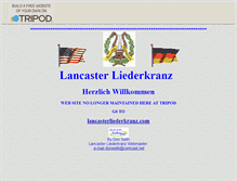 Tablet Screenshot of lancasterliederkranz.tripod.com