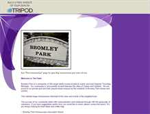 Tablet Screenshot of bromleyparkhoa.tripod.com