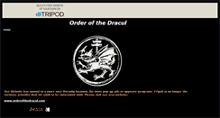 Desktop Screenshot of orderofthedracul.tripod.com