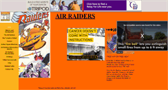 Desktop Screenshot of airraiders1987.tripod.com