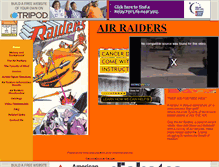 Tablet Screenshot of airraiders1987.tripod.com