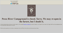Desktop Screenshot of campground1.tripod.com