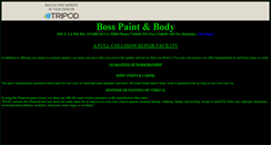 Desktop Screenshot of bosspaintandbody.tripod.com