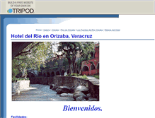 Tablet Screenshot of hoteldelrio.tripod.com