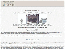 Tablet Screenshot of broadcastmuseum.tripod.com