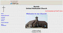 Desktop Screenshot of beulahumc.tripod.com