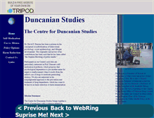 Tablet Screenshot of duncanian-studies.tripod.com