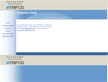 Tablet Screenshot of islamichelp.tripod.com