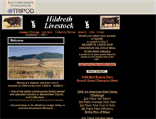 Tablet Screenshot of hildrethlivestock.tripod.com