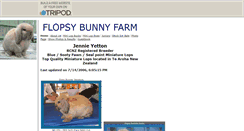 Desktop Screenshot of flopsybunnyfarm.tripod.com