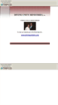 Mobile Screenshot of divineunityinc.tripod.com