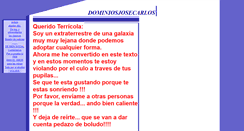 Desktop Screenshot of dominiosjosecarlos.es.tripod.com