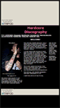 Mobile Screenshot of hardcorediscography.tripod.com