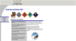 Desktop Screenshot of pack367.tripod.com