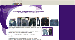 Desktop Screenshot of designerjeans0.tripod.com