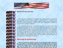 Tablet Screenshot of americaninjusticeaz.tripod.com