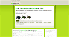 Desktop Screenshot of clubbeetlebug.tripod.com