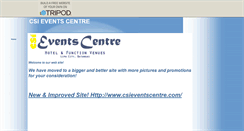 Desktop Screenshot of eventscentre.tripod.com