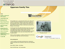 Tablet Screenshot of epperson7.tripod.com